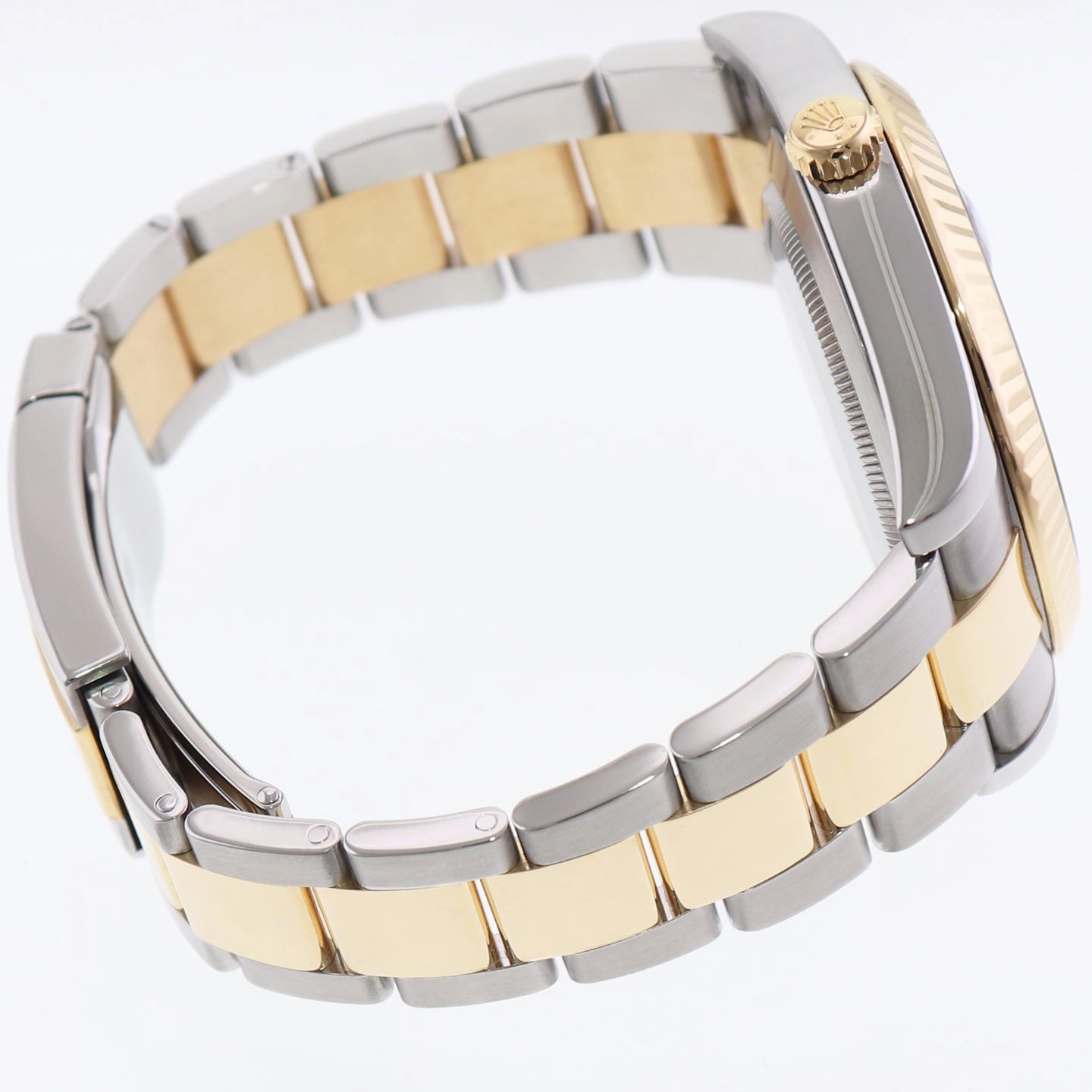 2014 MINT Rolex Datejust II 2 Black Arabic 116333 Two-Tone Yellow Gold Watch Box