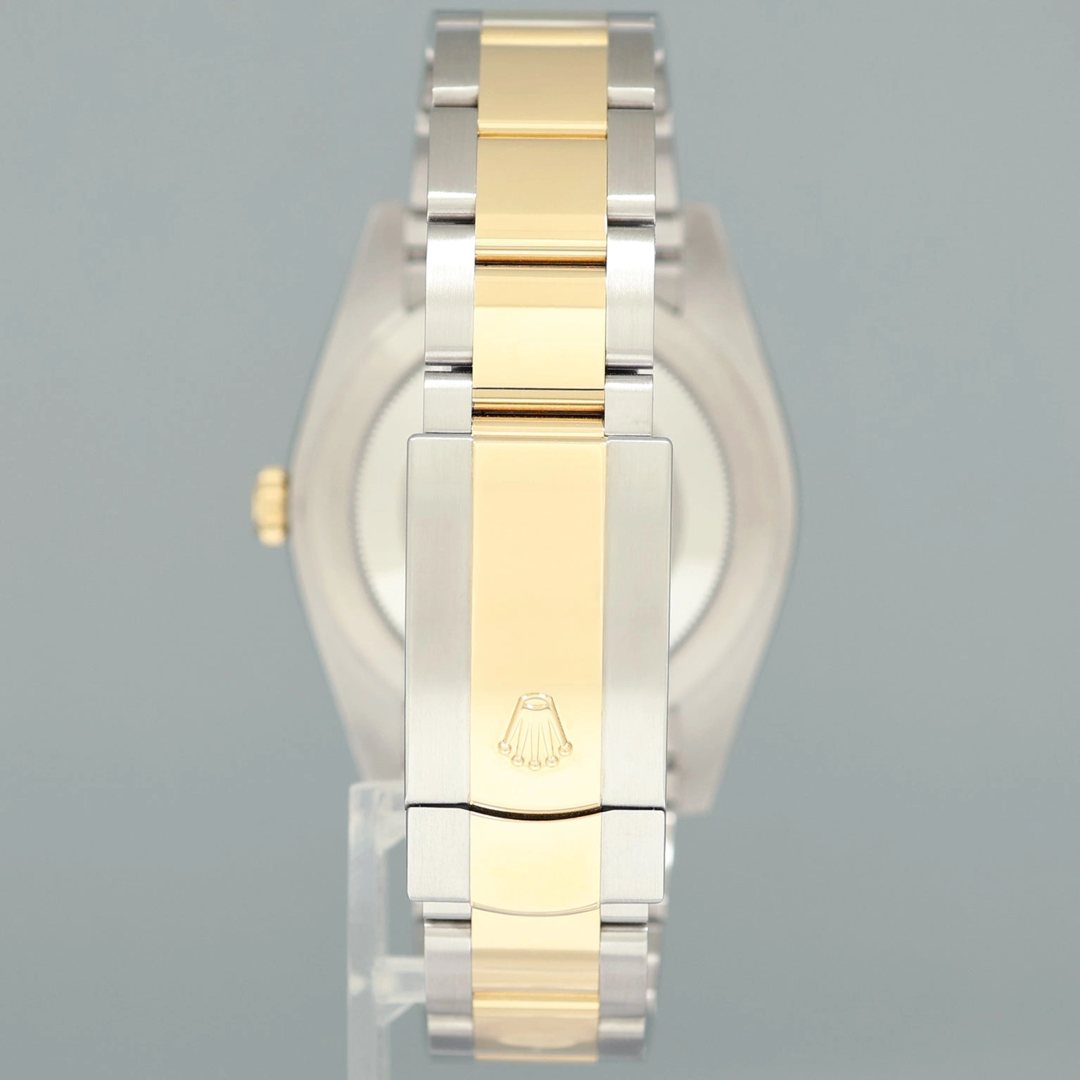 2023 MINT Rolex DateJust 41 126333 Two Tone Yellow Gold Wimbledon Oyster Watch Box