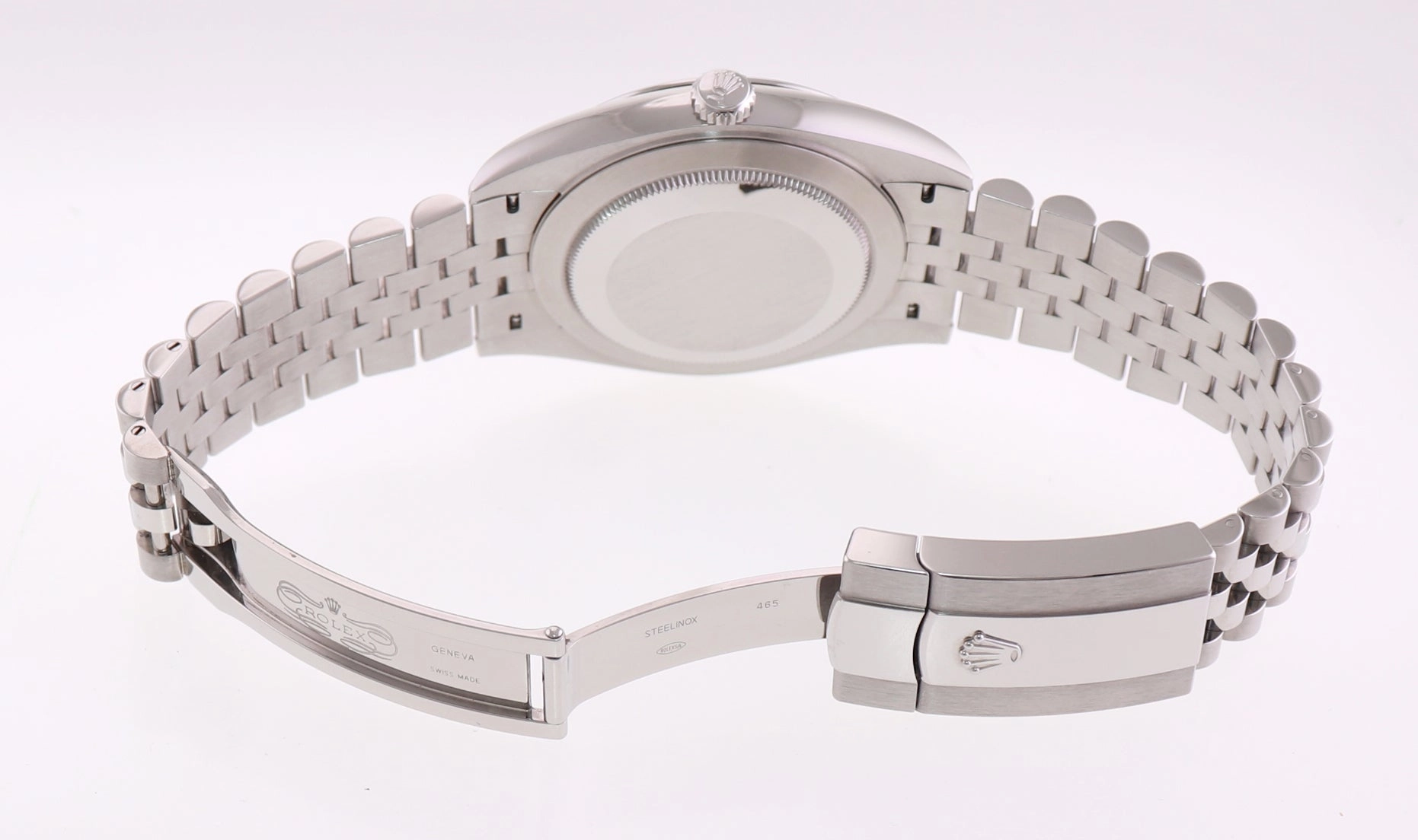 2024 NEW PAPERS Rolex DateJust 41 Steel 126300 White Jubilee 41mm Watch Box