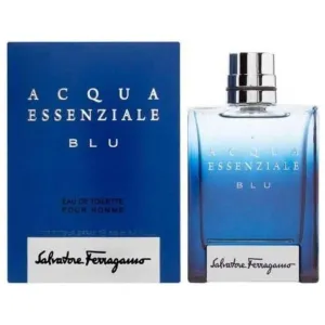 ACQUA ESSENZIALE BLU by Salvatore Ferragamo for men 3.4 oz 3.3 edt New in Box