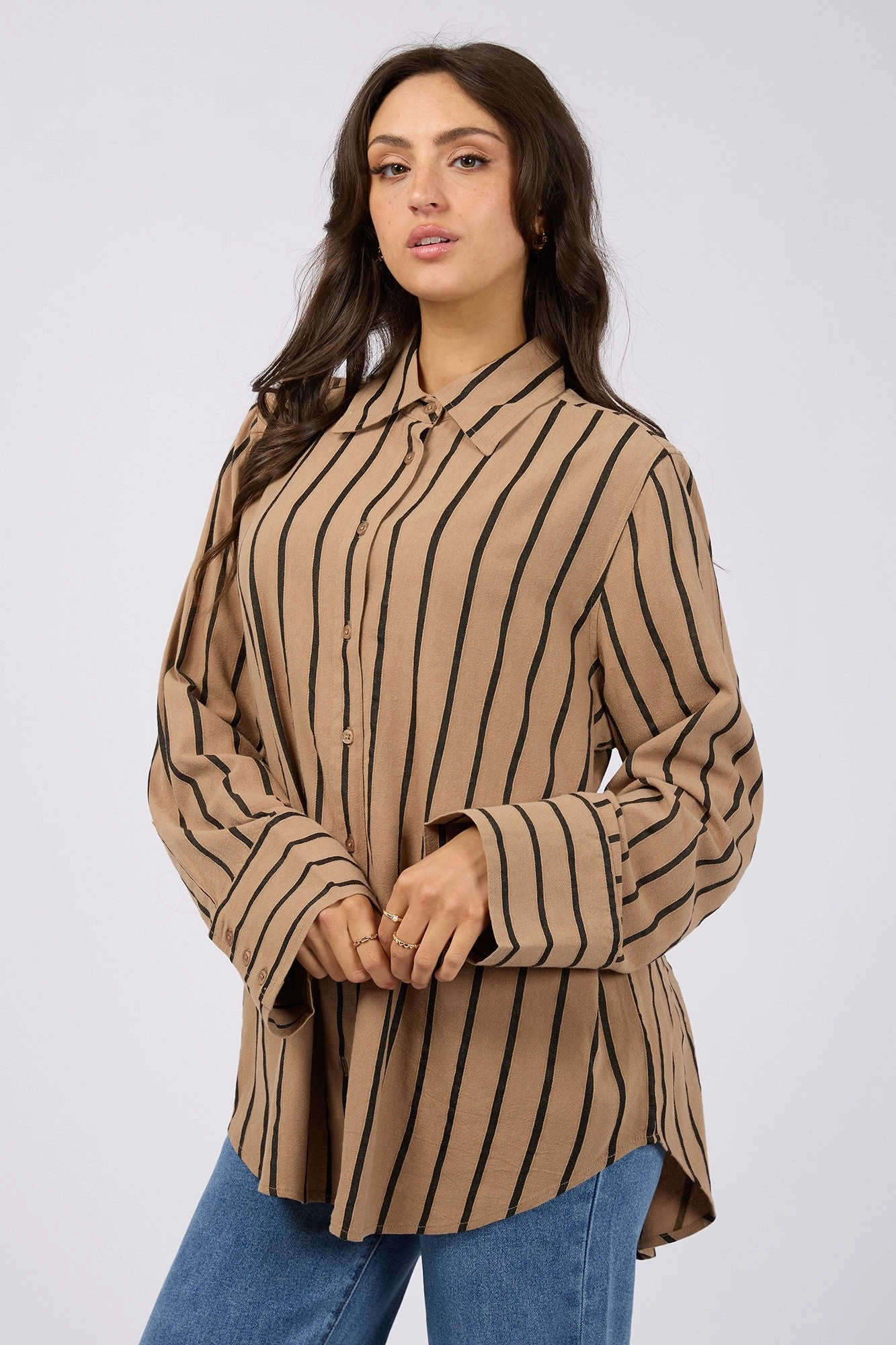 All About Eve Marnie Shirt Brown