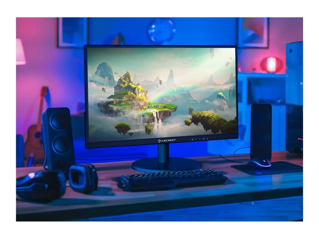 Amcrest AM-LM22 - LED monitor - 22 (21.45" viewable) - 1920 x 1080 Full HD (1080p) @ 60 Hz - 250 cd/mï¿½ - 3000:1 - 6.5 ms -