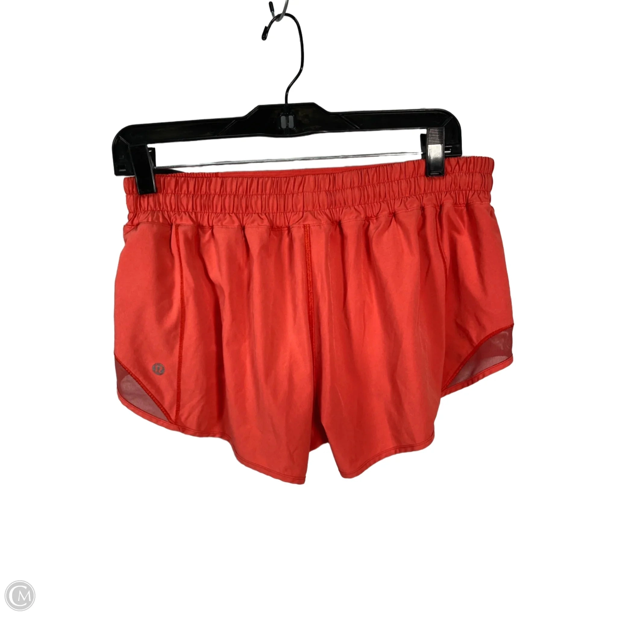 Athletic Shorts By Lululemon In Orange, Size: M