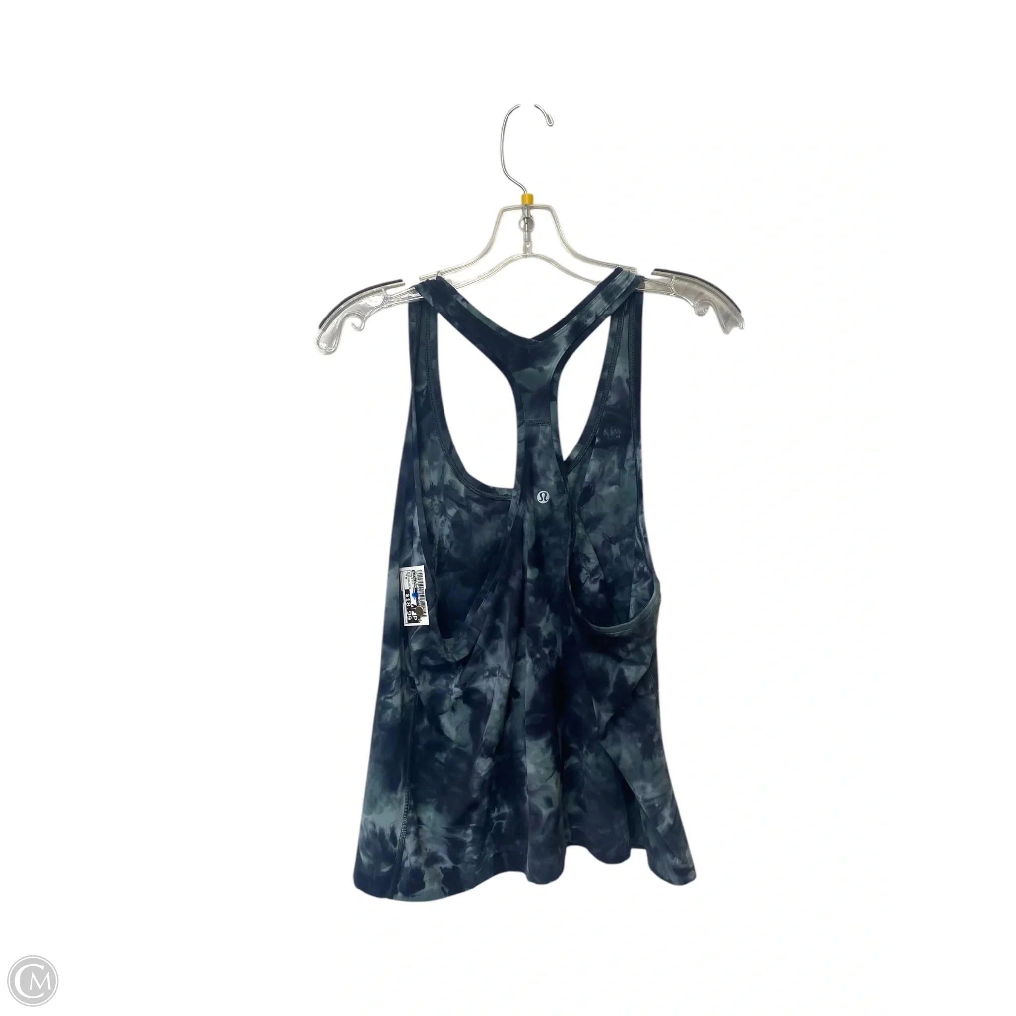 Athletic Tank Top By Lululemon In Blue, Size: M