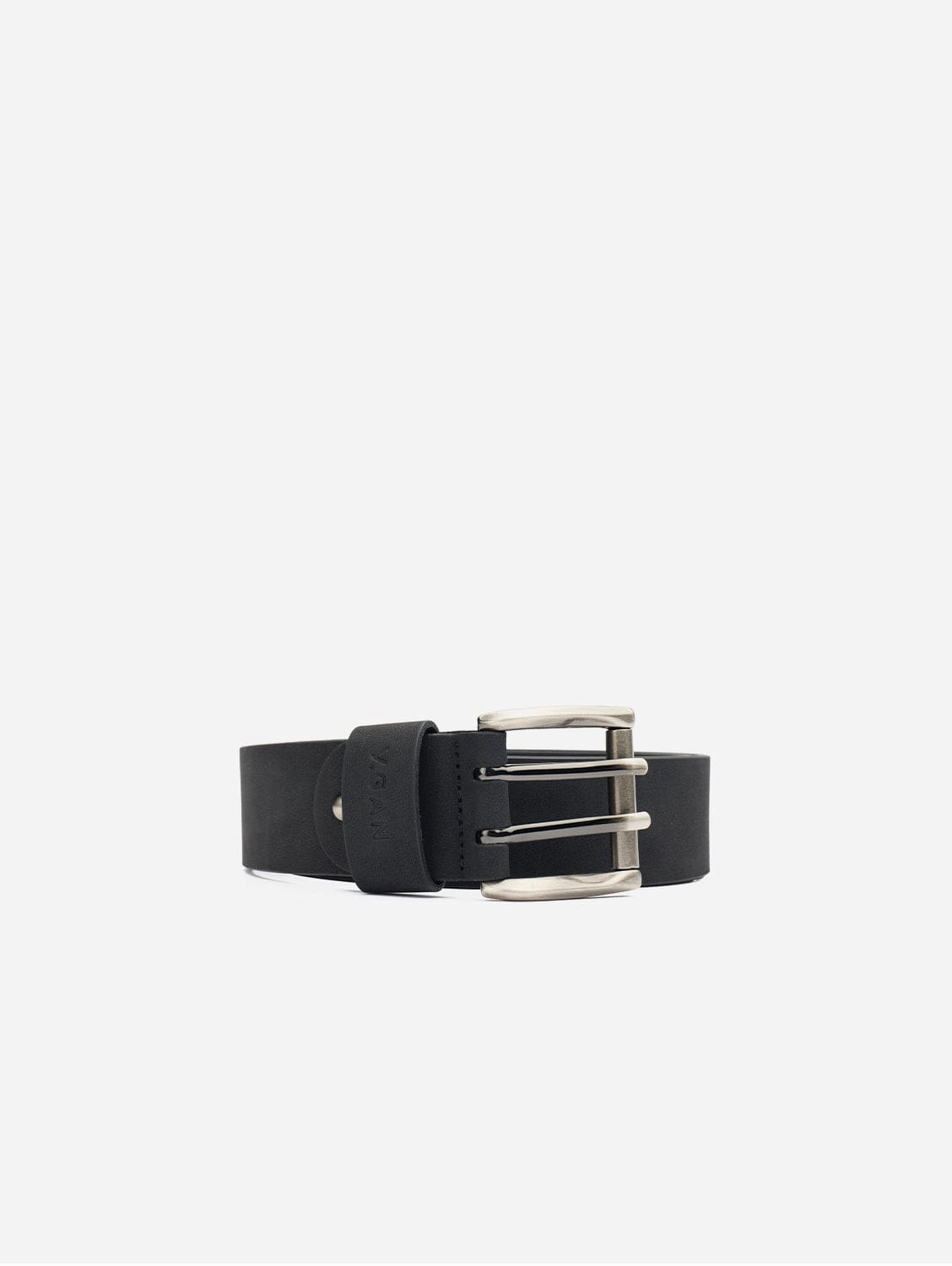 Casual Men's Vegan Leather Belt | Black