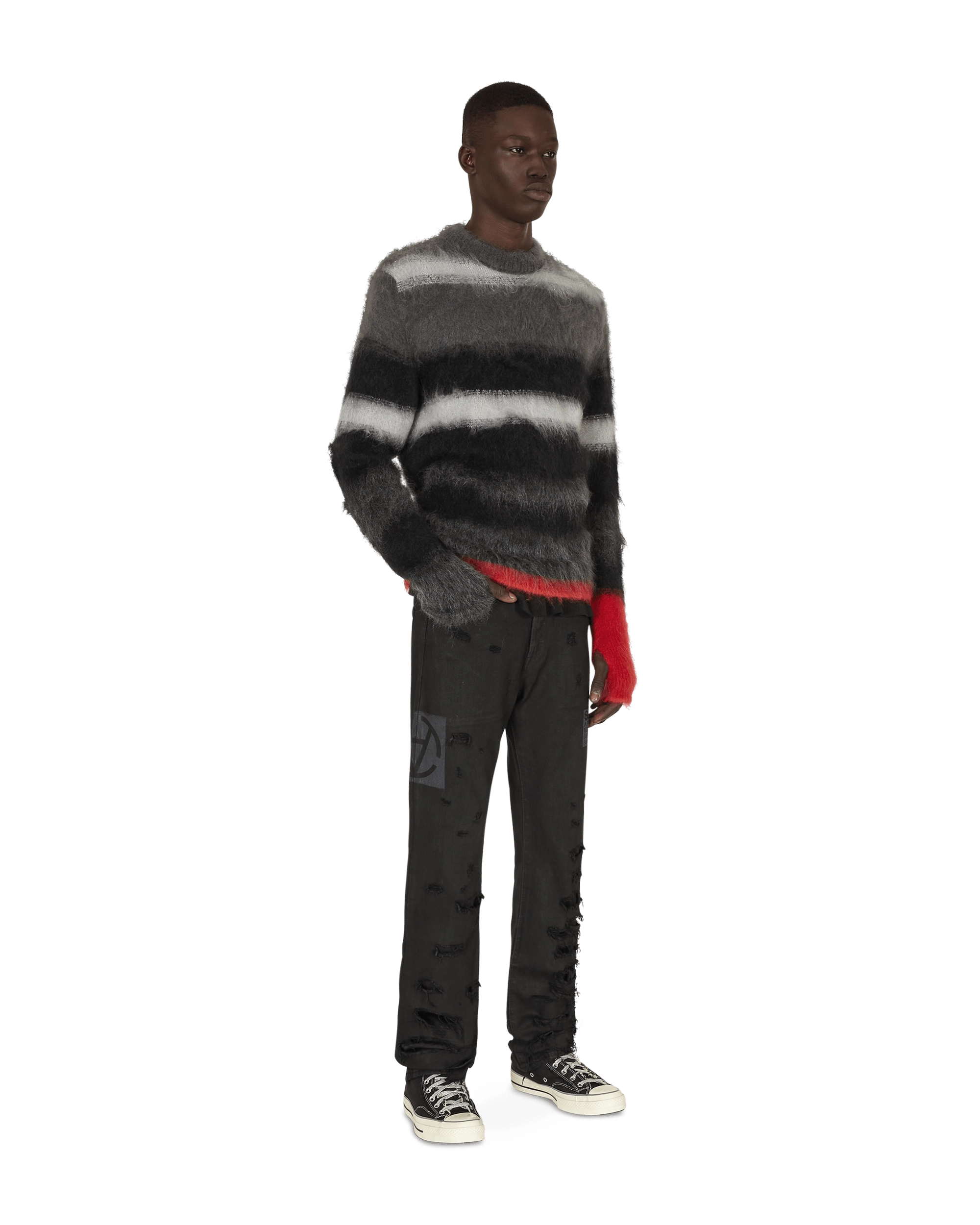 Commando Knit Mohair Sweater Multicolor
