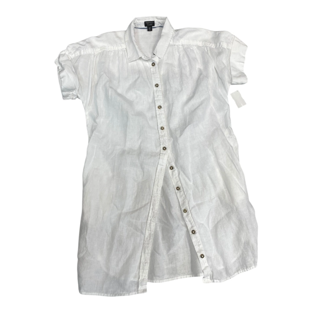 Dress Casual Midi By J. Crew In Yellow, Size:Mp
