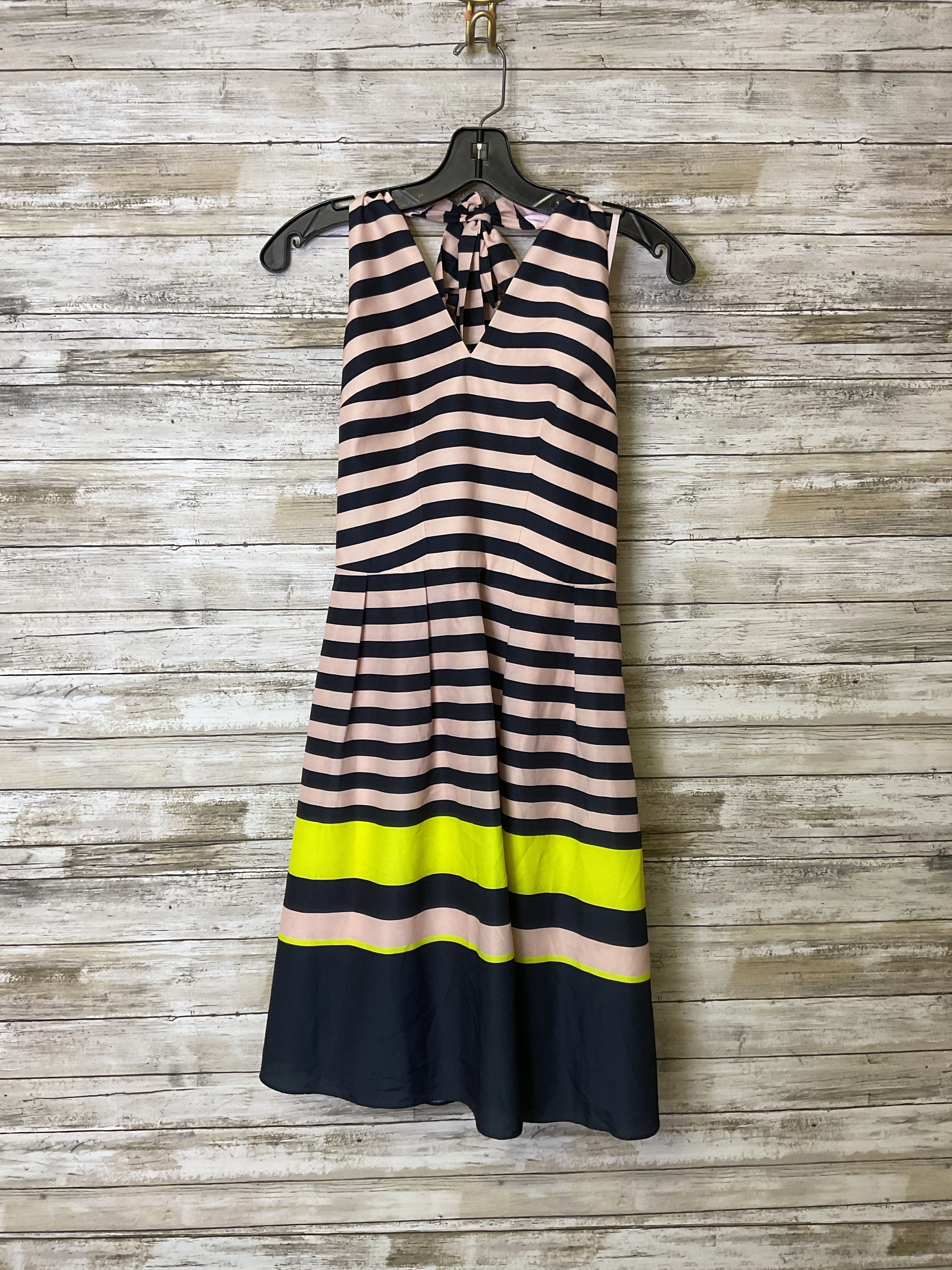Dress Party Short By Ted Baker In Blue & Pink, Size:0