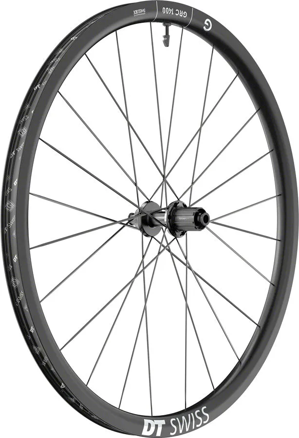 DT Swiss GRC 1400 DICUT 30 Rear Wheel - 650b 12 x 142mm Center-Lock HG 11 Road Ratchet EXP 36 BLK