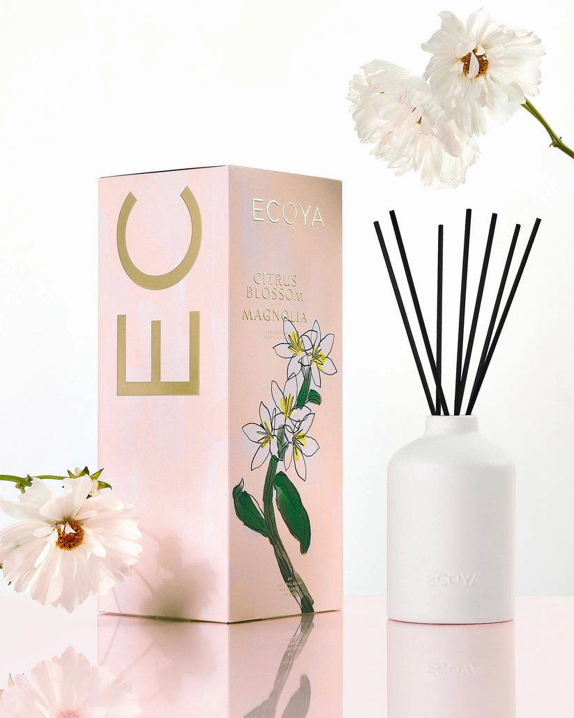ECOYA Limited Edition Citrus Blossom & Magnolia Ceramic Diffuser New