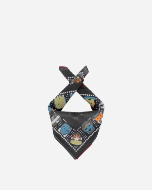 Fastcolor Selvedge Bandana (Kachina) Black