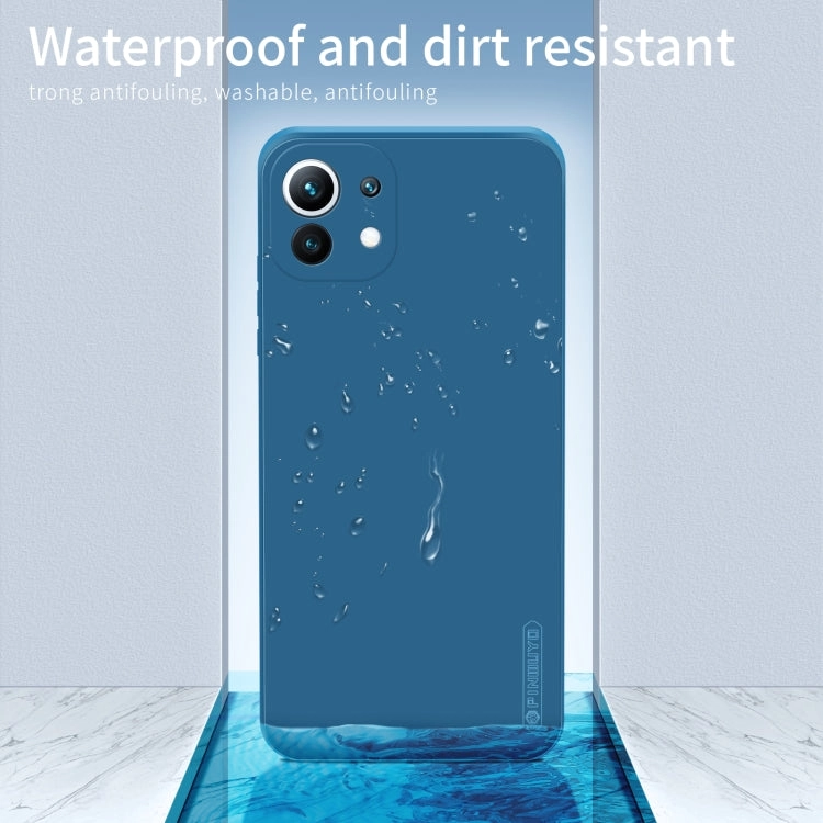 For Xiaomi Mi 11 PINWUYO Touching Series Liquid Silicone TPU Shockproof