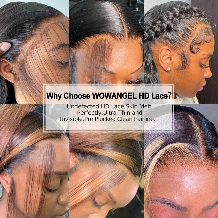 HD Lace Frontal Only, 13x6 Skinlike Real HD Lace Frontal, Lace Piece