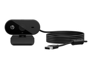 HP 325 - Webcam - pan - color - 1920 x 1080 - audio - USB 2.0 53X27AA