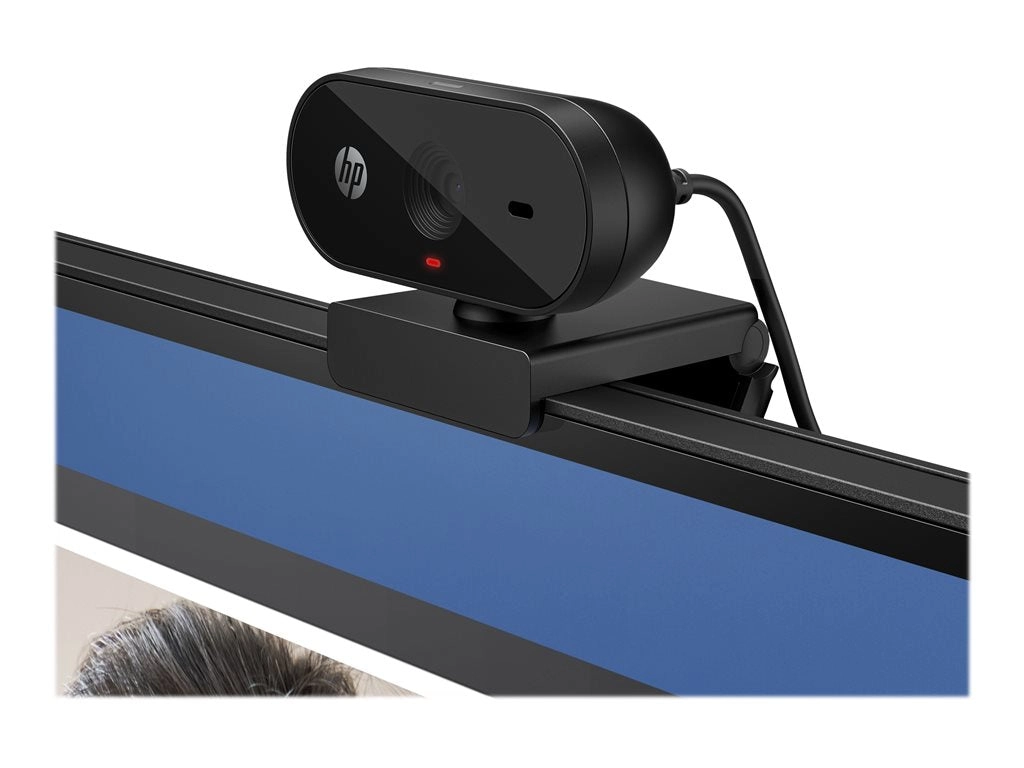 HP 325 - Webcam - pan - color - 1920 x 1080 - audio - USB 2.0 53X27AA