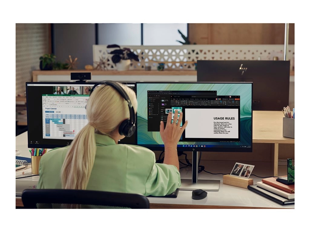 HP E24t G5 - E-Series - LED monitor - 23.8 - touchscreen - 1920 x 1080 Full HD (1080p) @ 75 Hz - IPS - 300 cd/mï¿½ - 1000:1 - 6N6E6AA#ABA