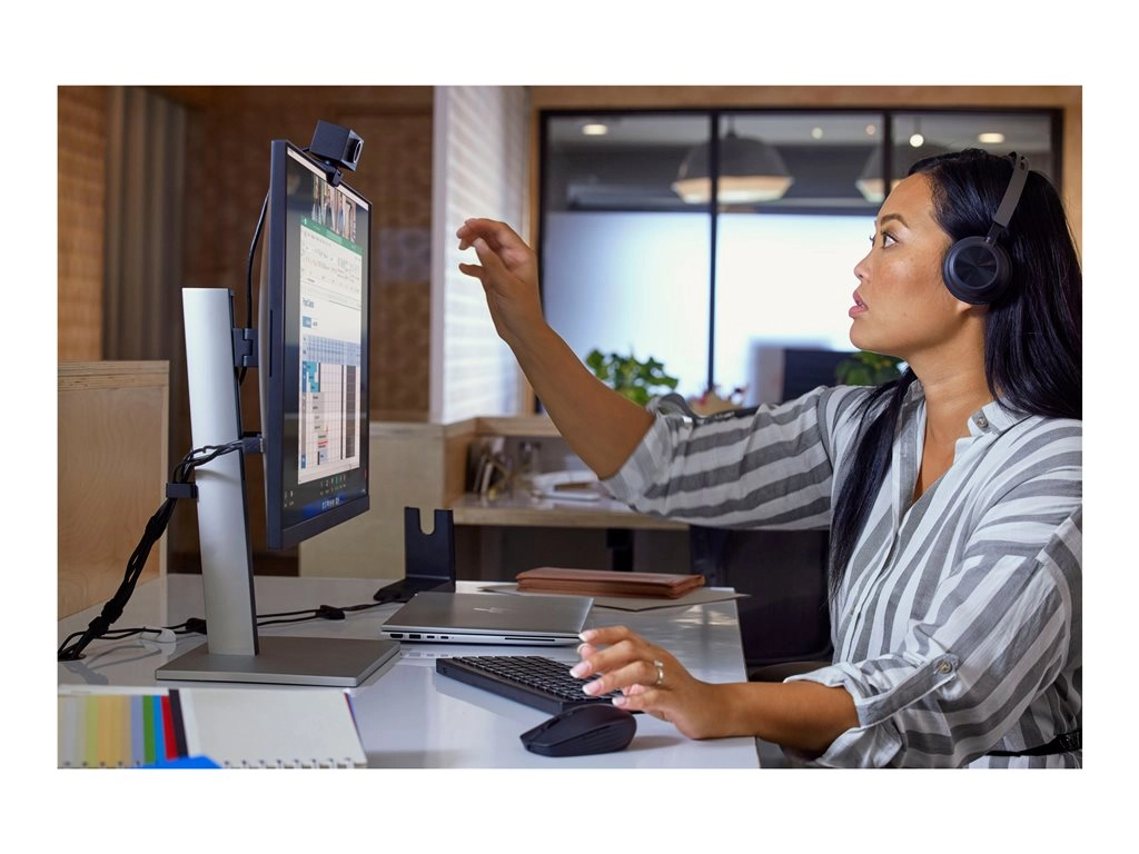 HP E27u G5 - E-Series - LED monitor - 27 - 2560 x 1440 QHD @ 75 Hz - IPS - 350 cd/mï¿½ - 1000:1 - 5 ms - HDMI 6N4D3AA#ABA