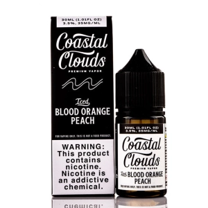 Iced Blood Orange Peach Salt - Coastal Clouds E-Juice