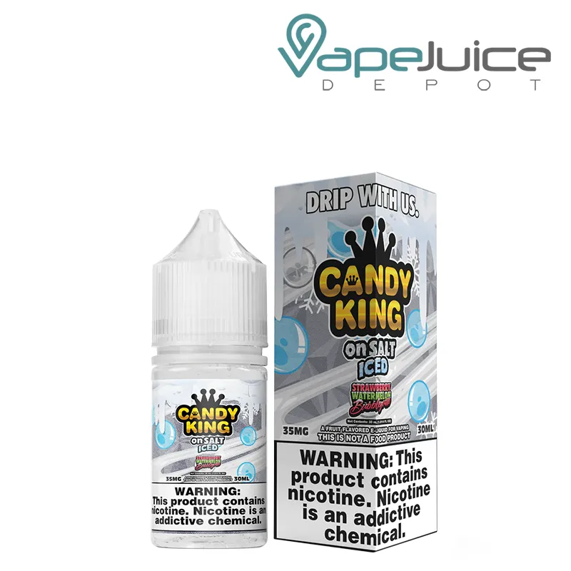 Iced Strawberry Watermelon Bubblegum Candy King On Salt 30ml