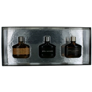 John Varvatos Men's Eau De Toilette Splash Variety Set - Distinct Scent, 3 Piece