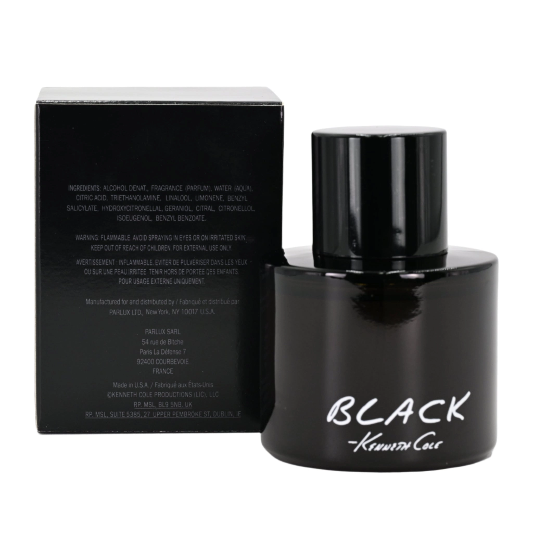 KENNETH COLE BLACK Cologne for Men 3.4 oz Spray New in Box