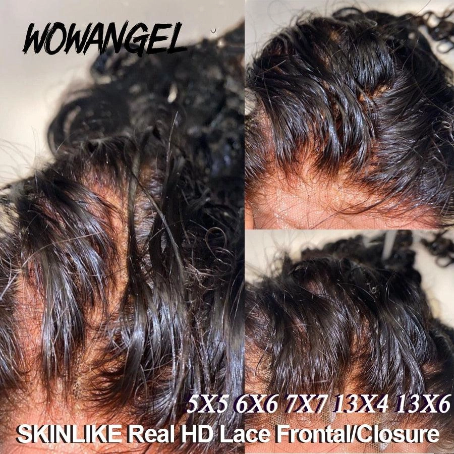Lace Frontal Only, Skinlike Real HD Lace 13x6 13x4 7x7 6x6 5x5 Lace Closure Pieces
