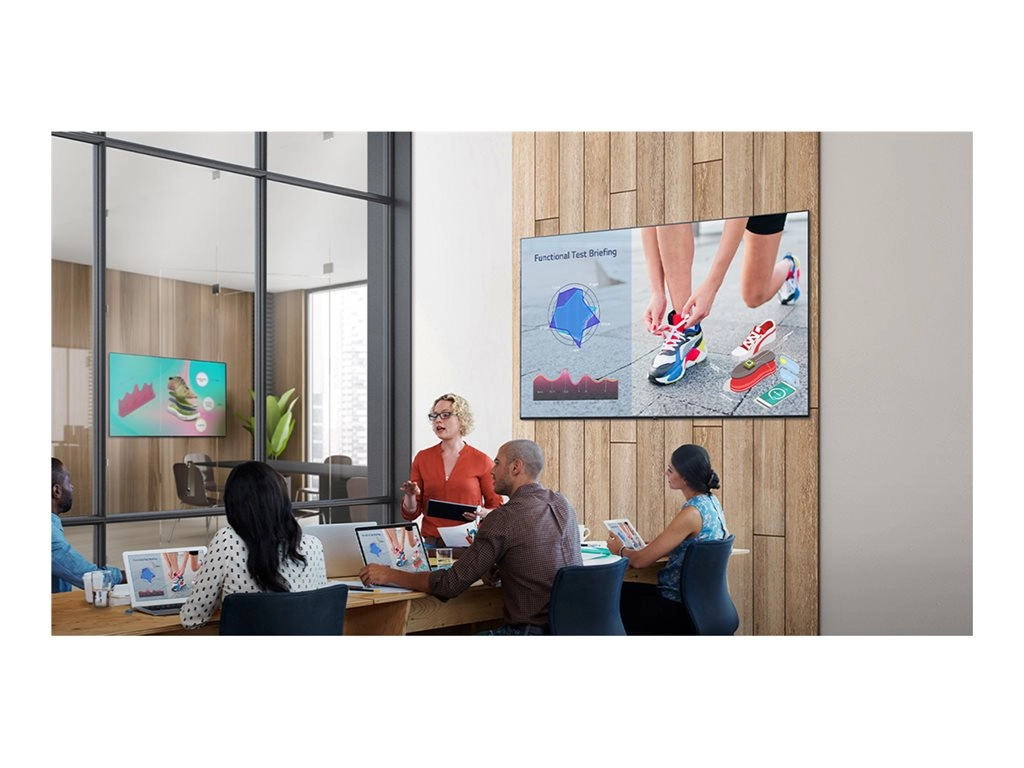 LG 55UL3J-M - 55 Diagonal Class UL3J Series LED-backlit LCD display - digital signage with Integrated Pro:Idiom - webOS - 4K