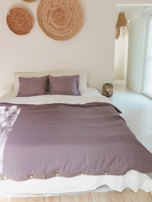 Linen Bedding Set | Dusty Lavender