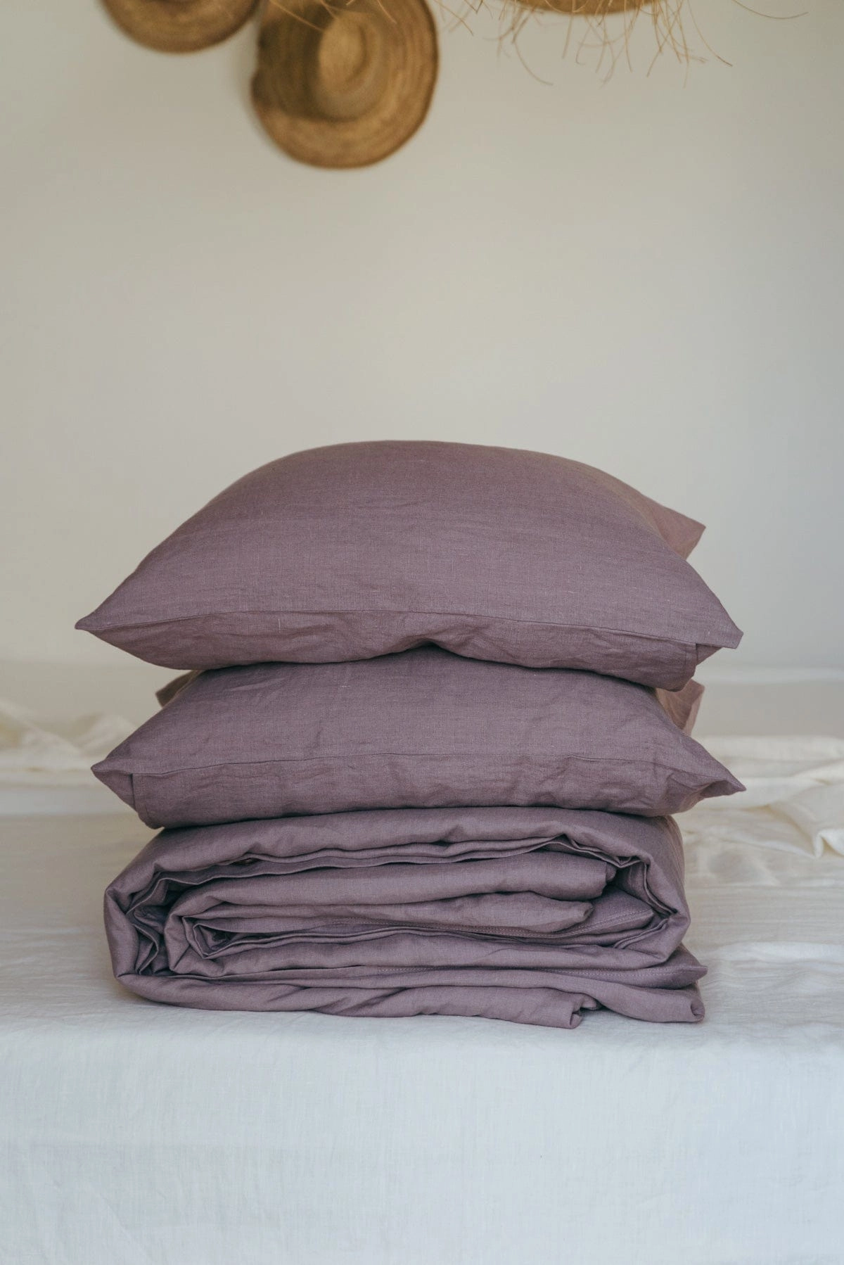 Linen Bedding Set | Dusty Lavender