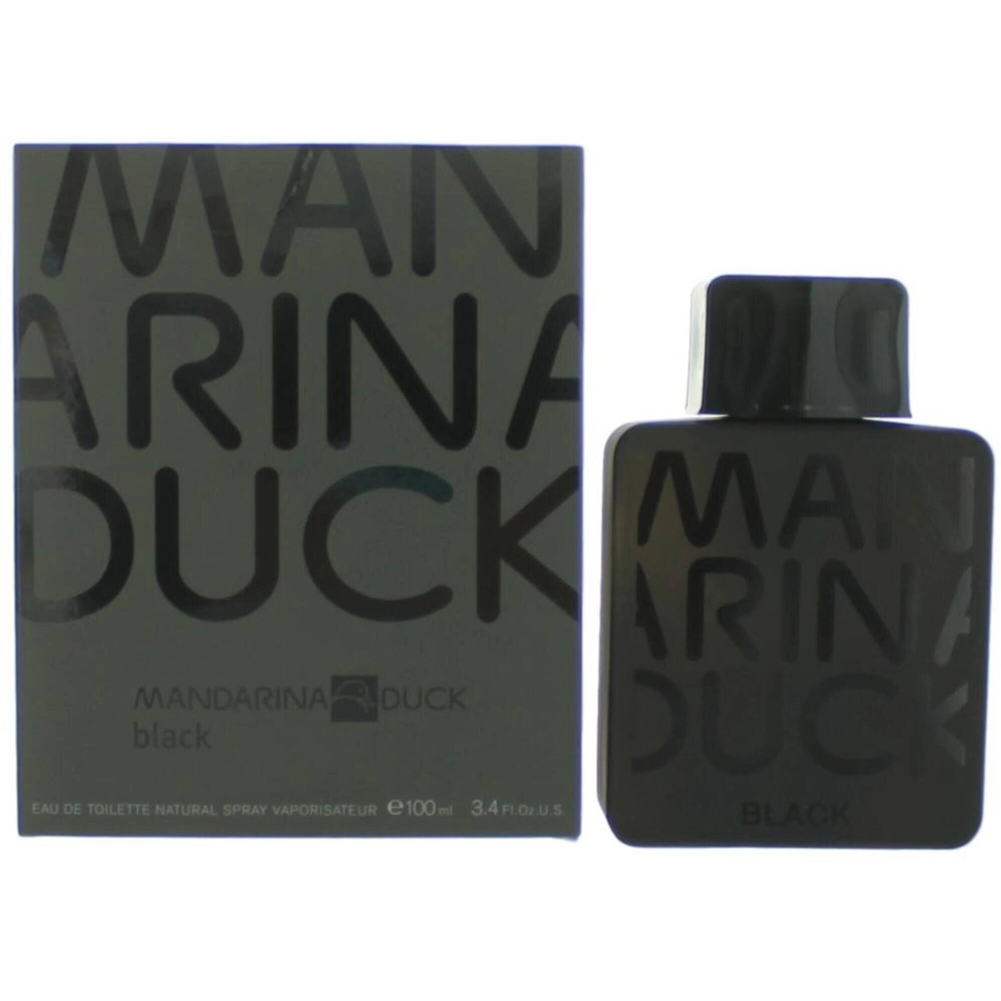 Mandarina Duck Men's EDT Spray - Black Tangerine, Bergamot, Pepper Top Notes, 3.4 oz