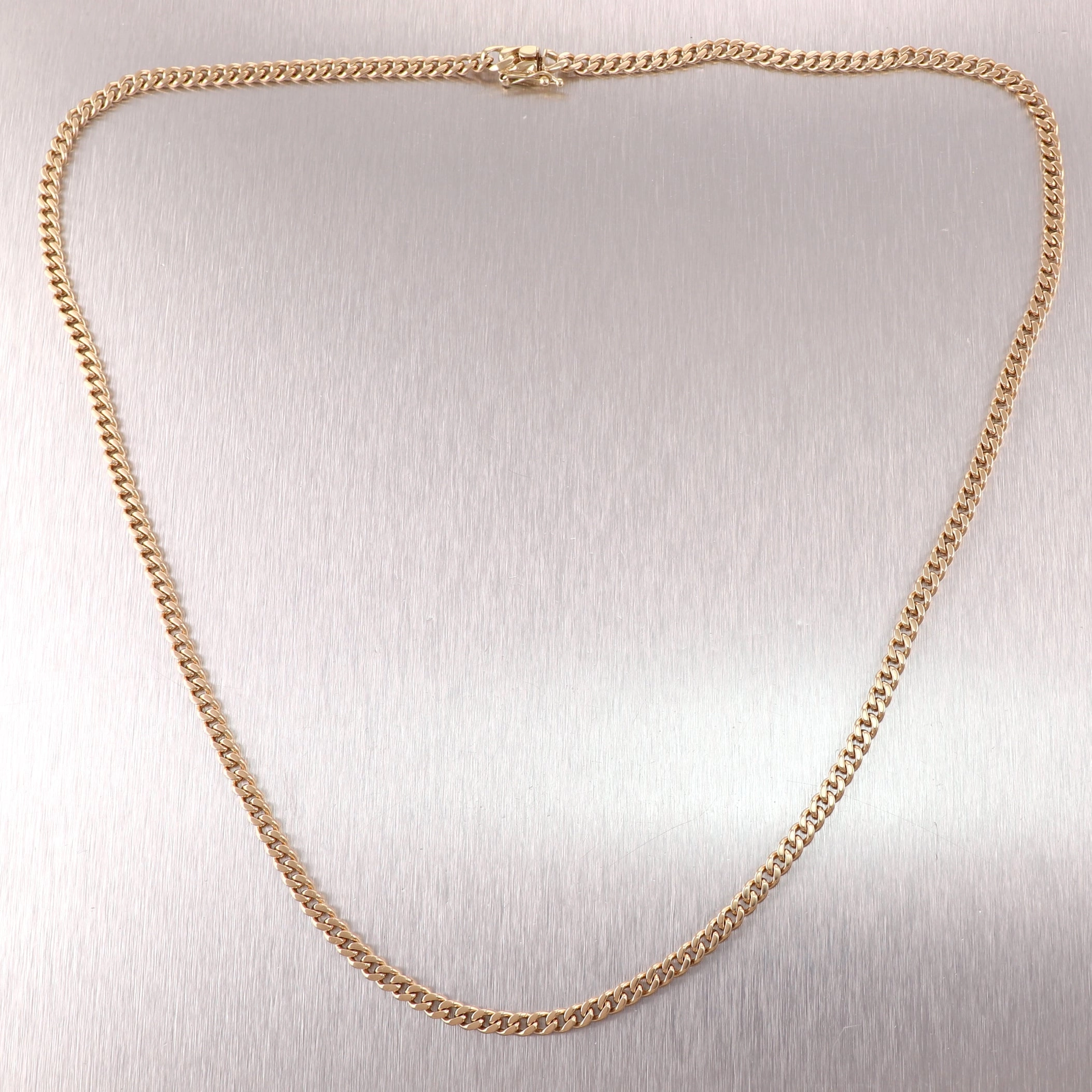 Men's 45.49g 14k Yellow Gold Miami Cuban Curb Link Chain 26" Necklace