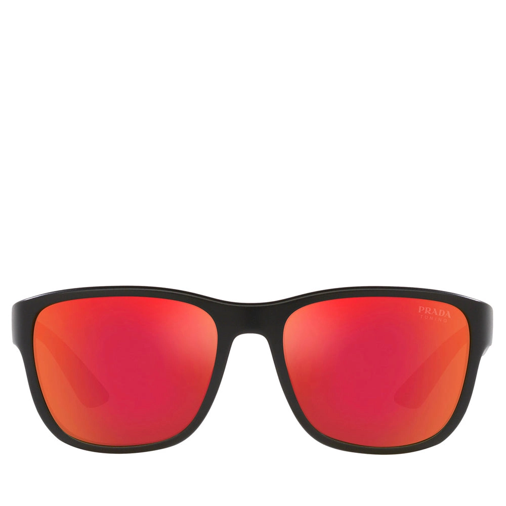 Men's Prada Linea Rossa Injected Man Sunglass Matte Black
