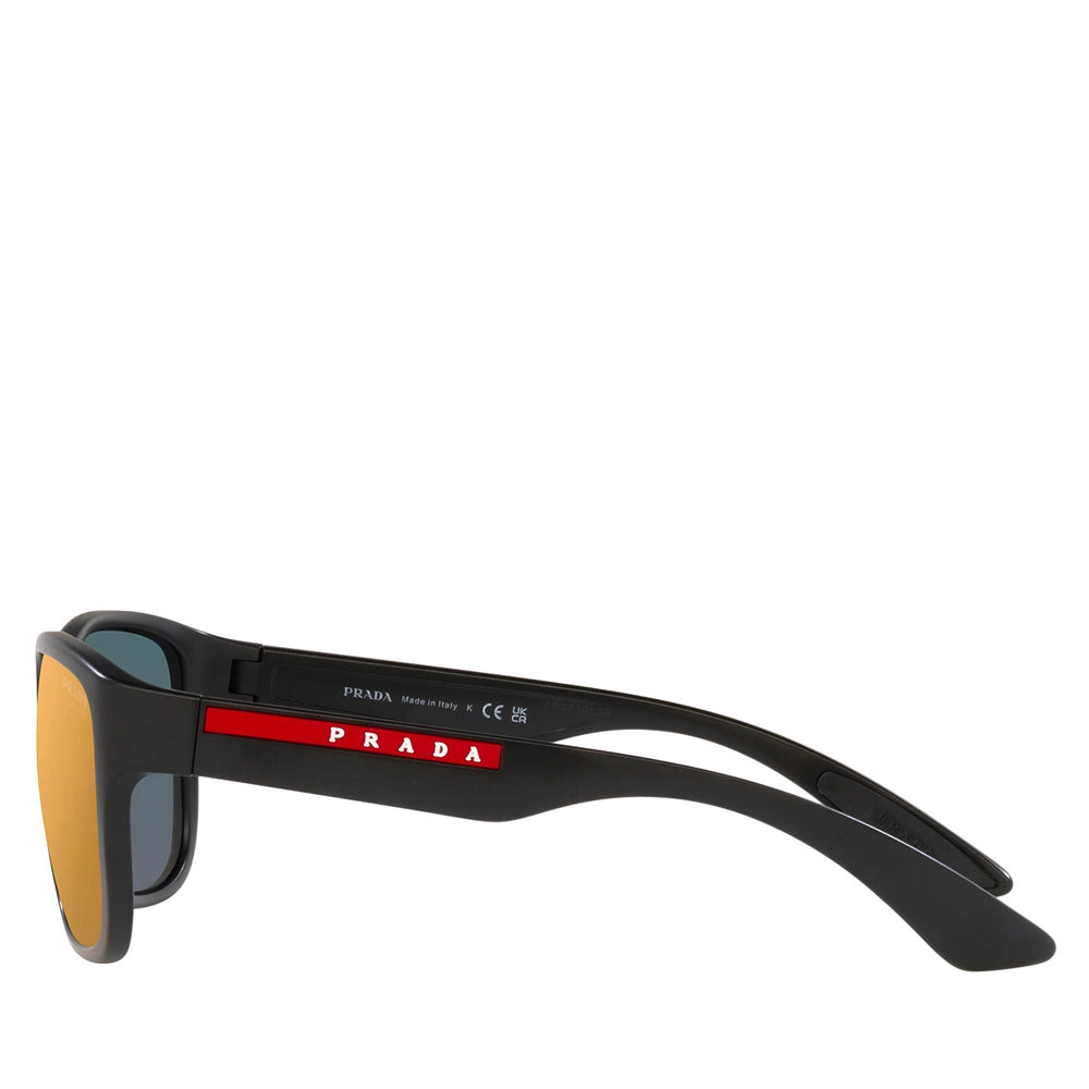 Men's Prada Linea Rossa Injected Man Sunglass Matte Black