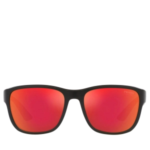Men's Prada Linea Rossa Injected Man Sunglass Matte Black