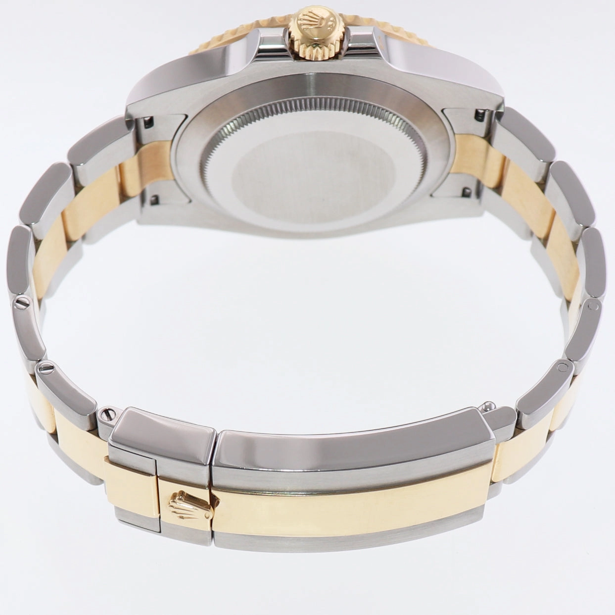 MINT 2019 Rolex Submariner Blue Ceramic 116613LB Two Tone Yellow Gold Watch Box