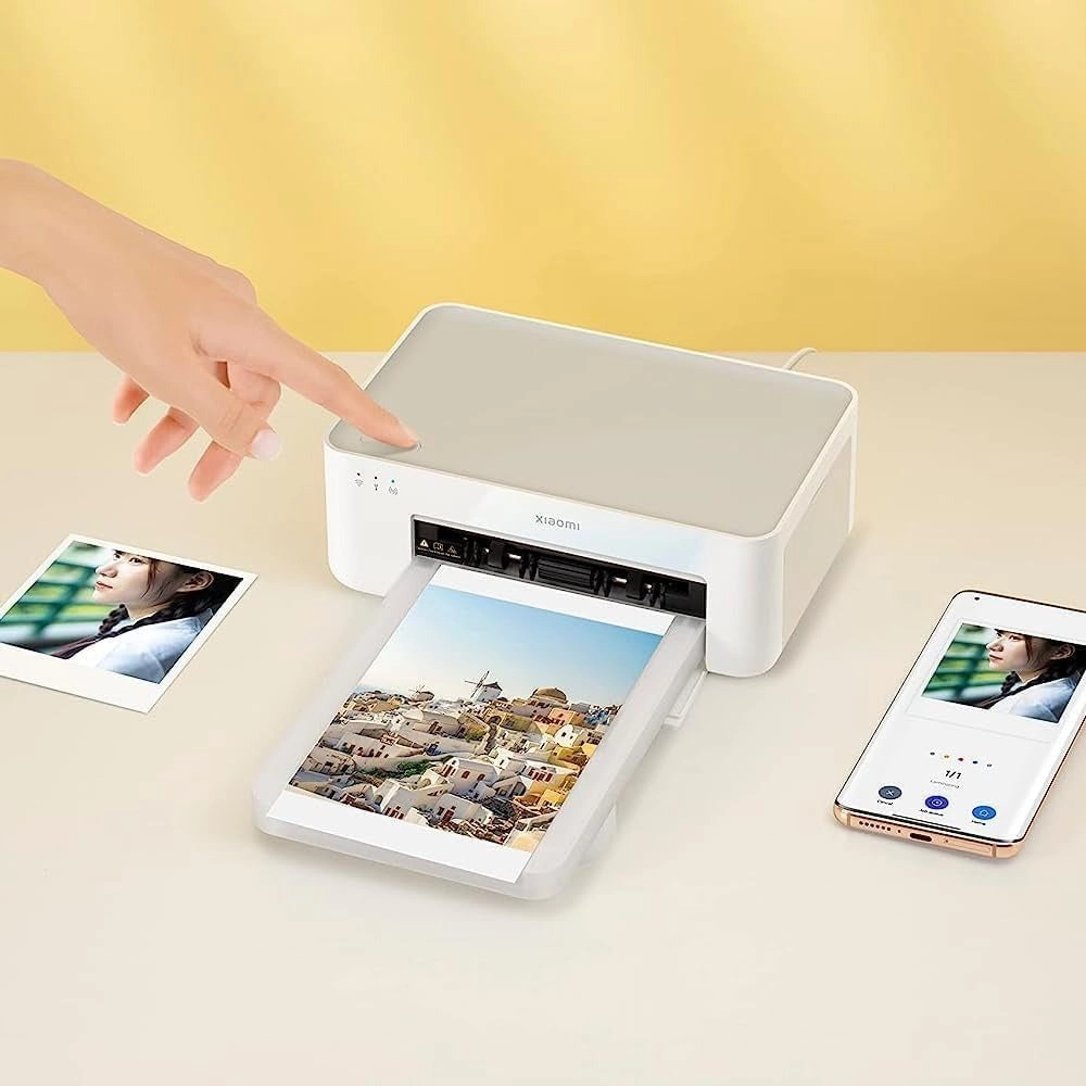 Mpow Instant Photo Printer White