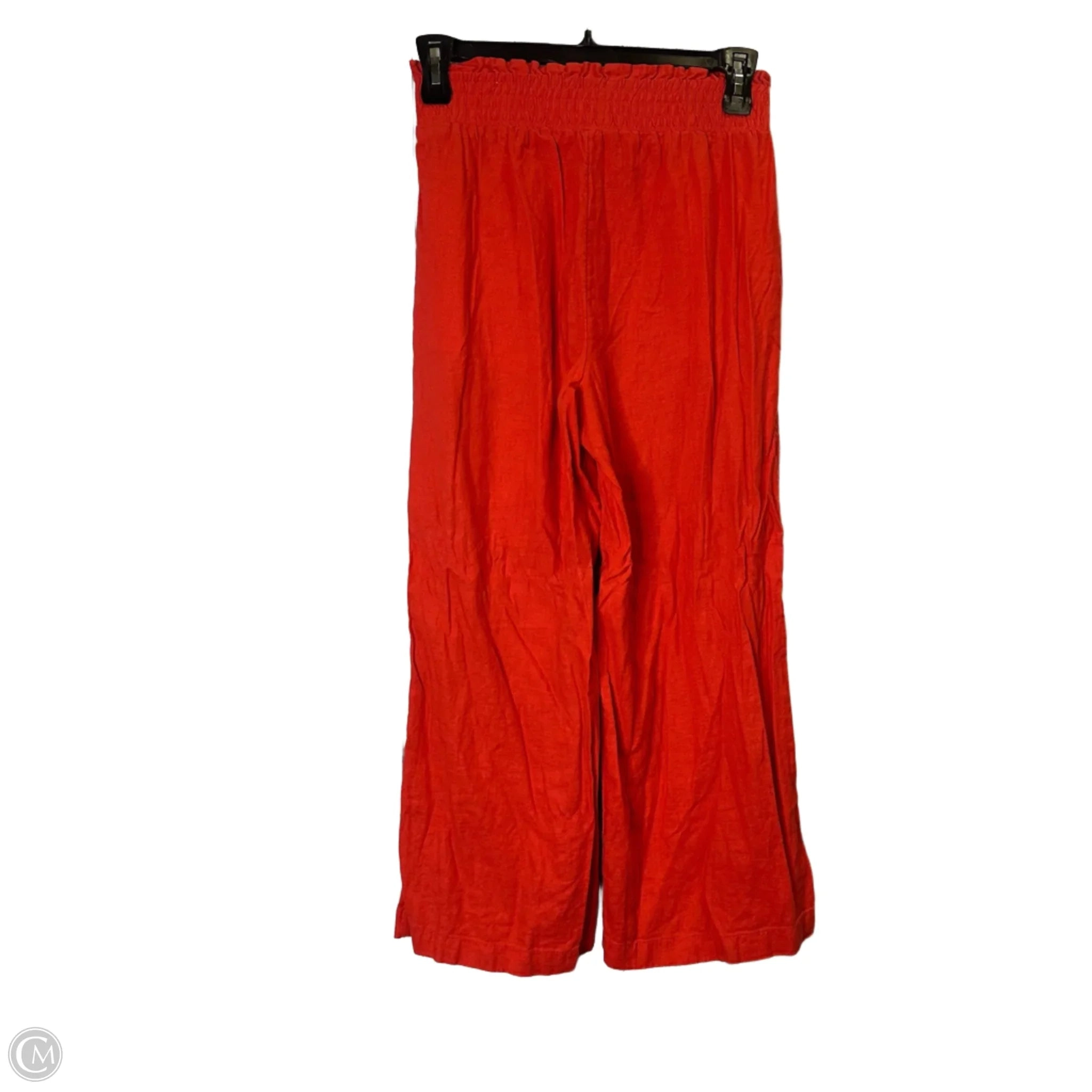 Pants Wide Leg By Loft In Red, Size: S