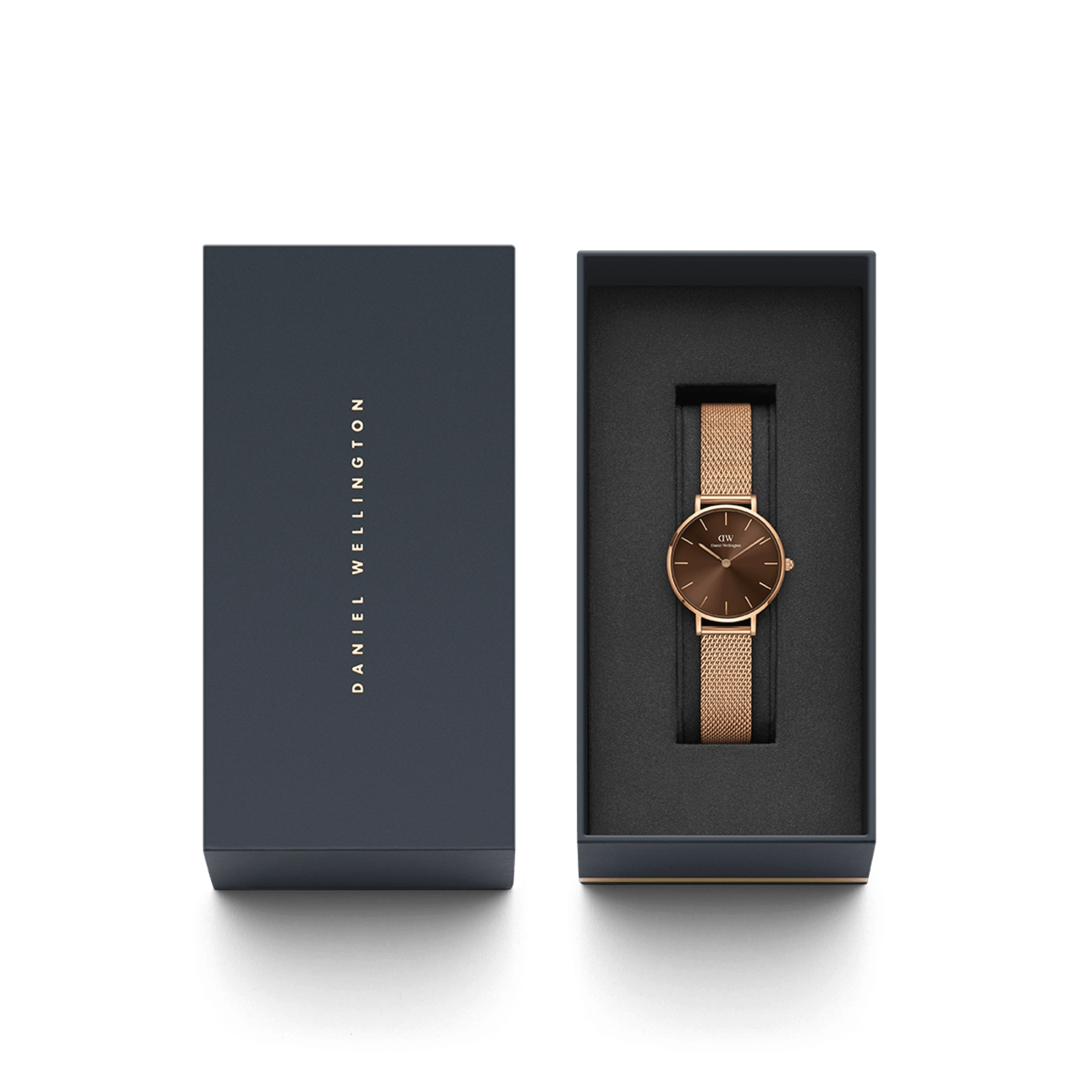 Petite Amber Rose Gold