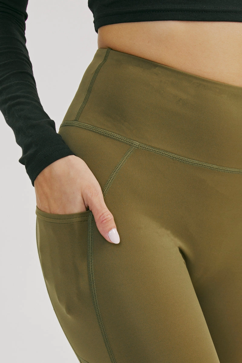 Porsha High Rise Active Shorts