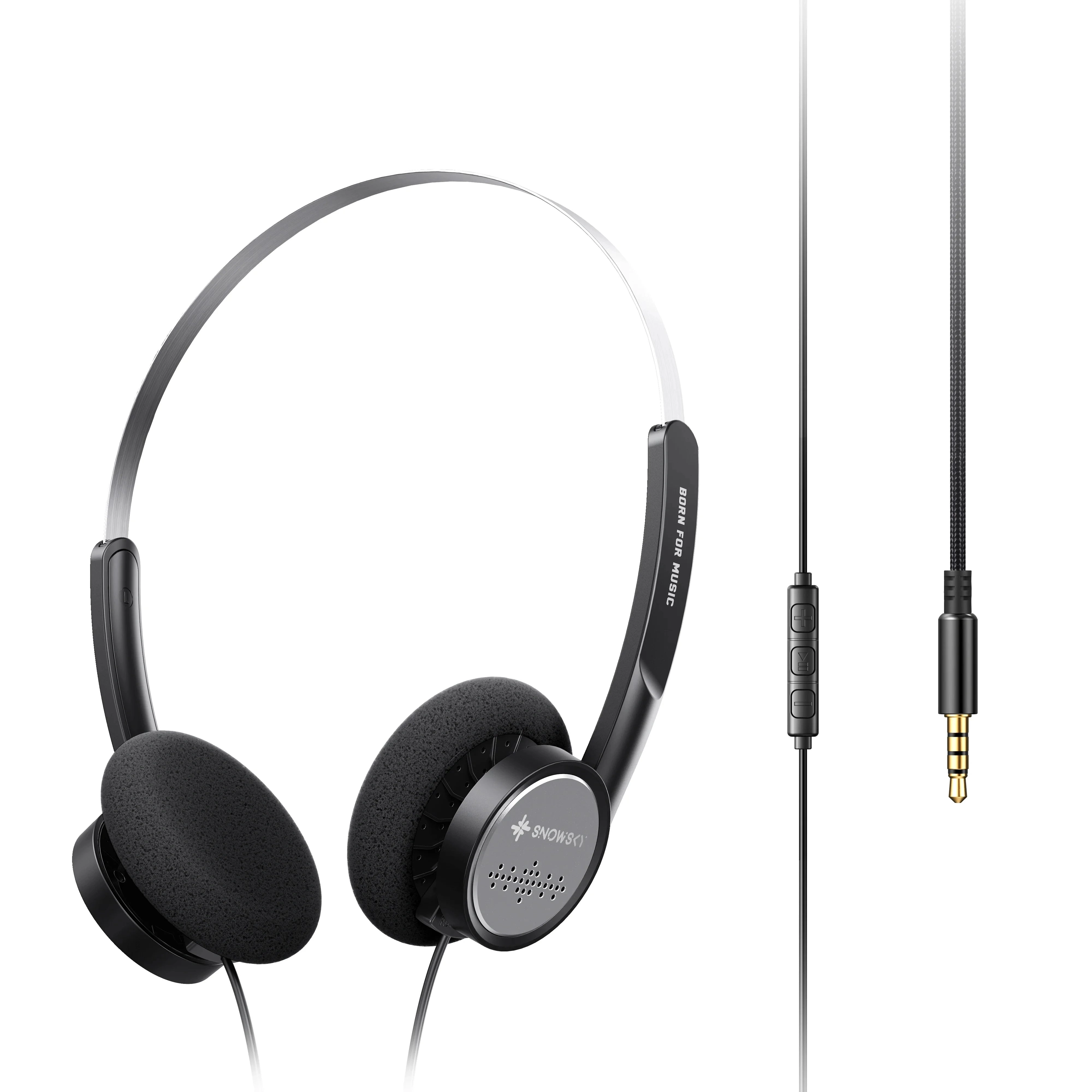 Pre-Order FiiO SNOWSKY Wind 40mm Dynamic Driver Retro Wired Headphone
