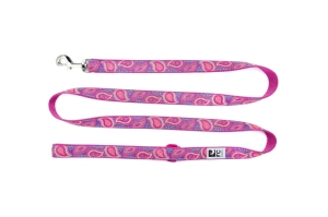 RC Pets Leash for Dogs in Bright Paisley Pattern