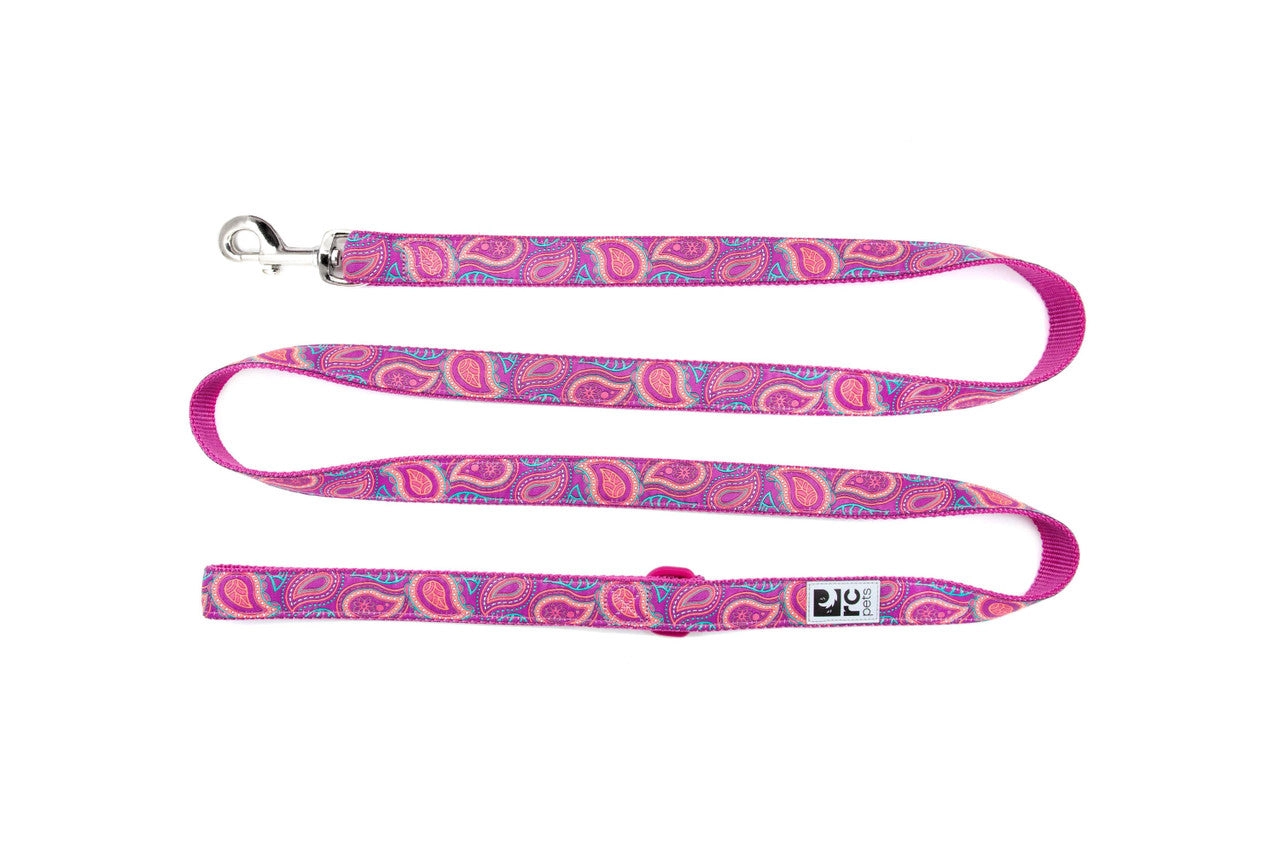 RC Pets Leash for Dogs in Bright Paisley Pattern