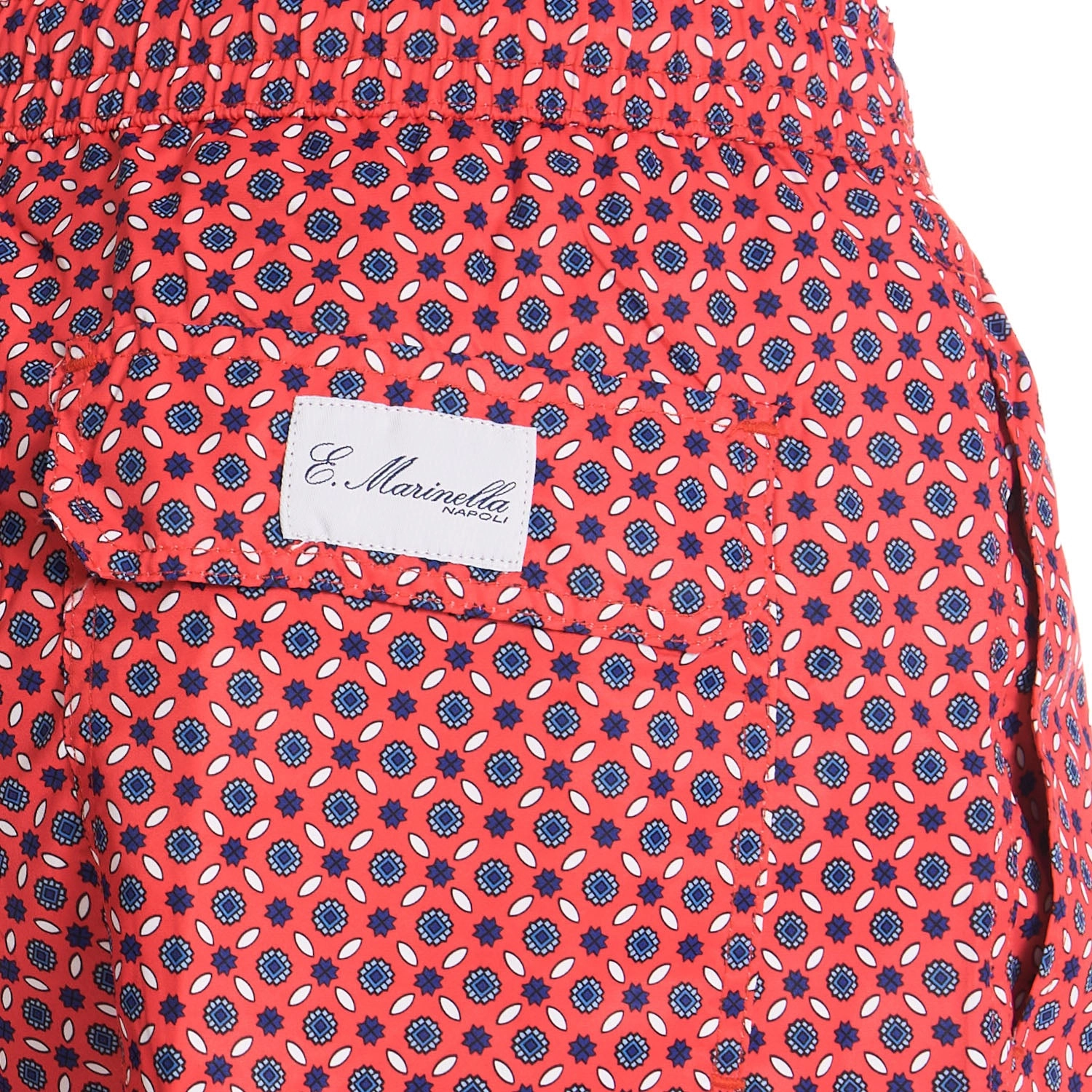 RED SWIM SHORTS