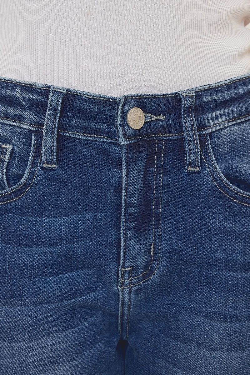 Rio High Rise Ankle Skinny Kid Jeans