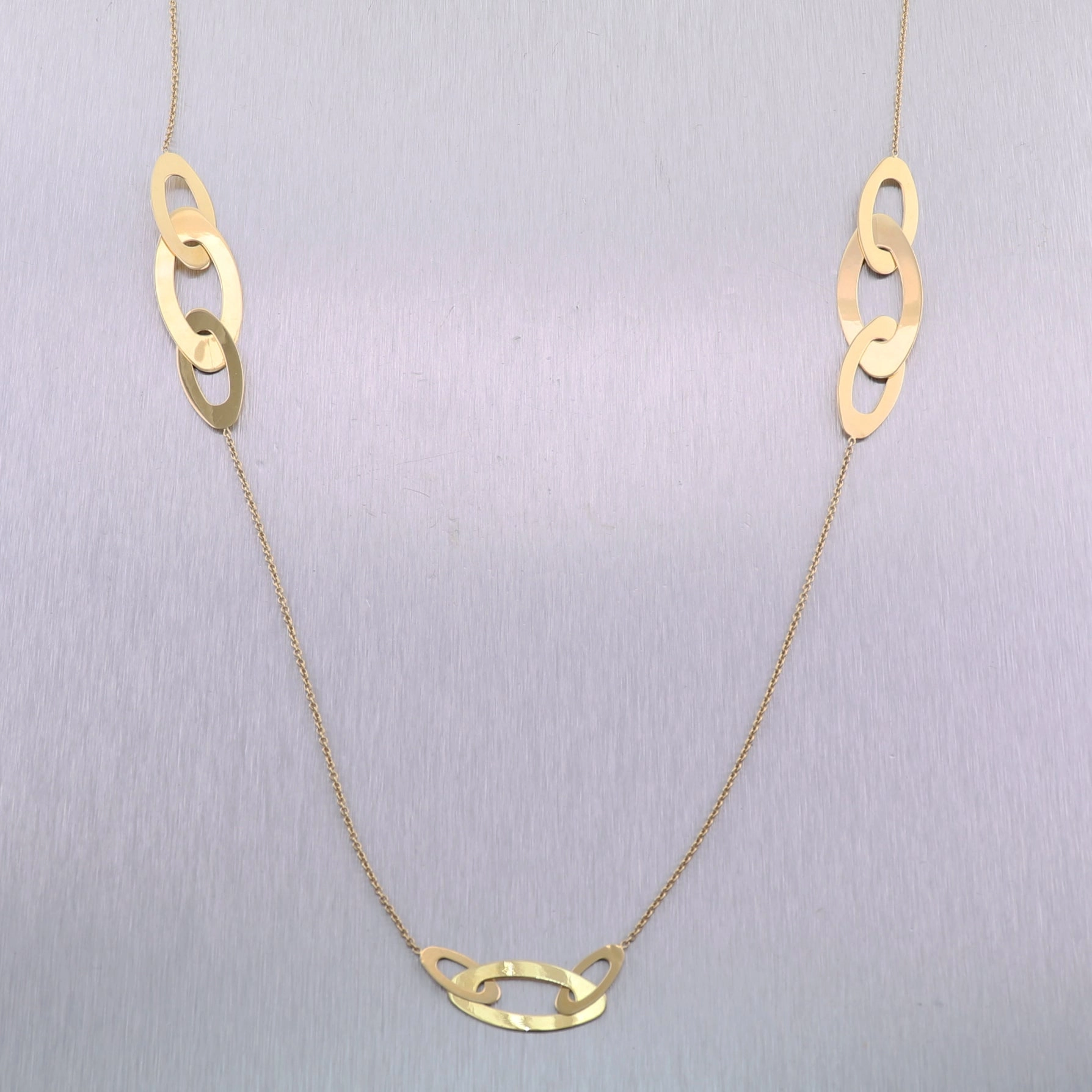 Roberto Coin 18k Yellow Gold Chic & Shine 36" Long Necklace