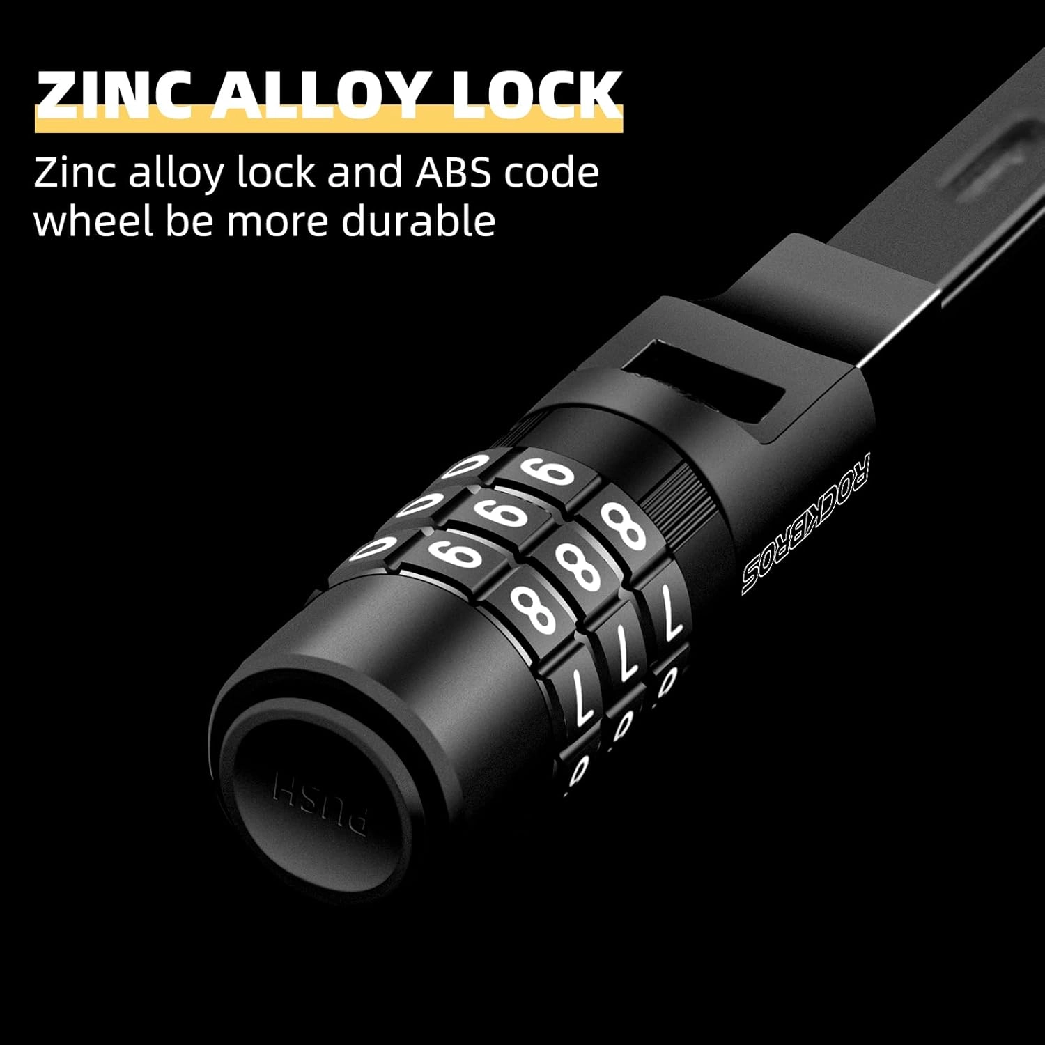 ROCKBROS LCXR Zip Tie Bike Lock Small Cable Lock