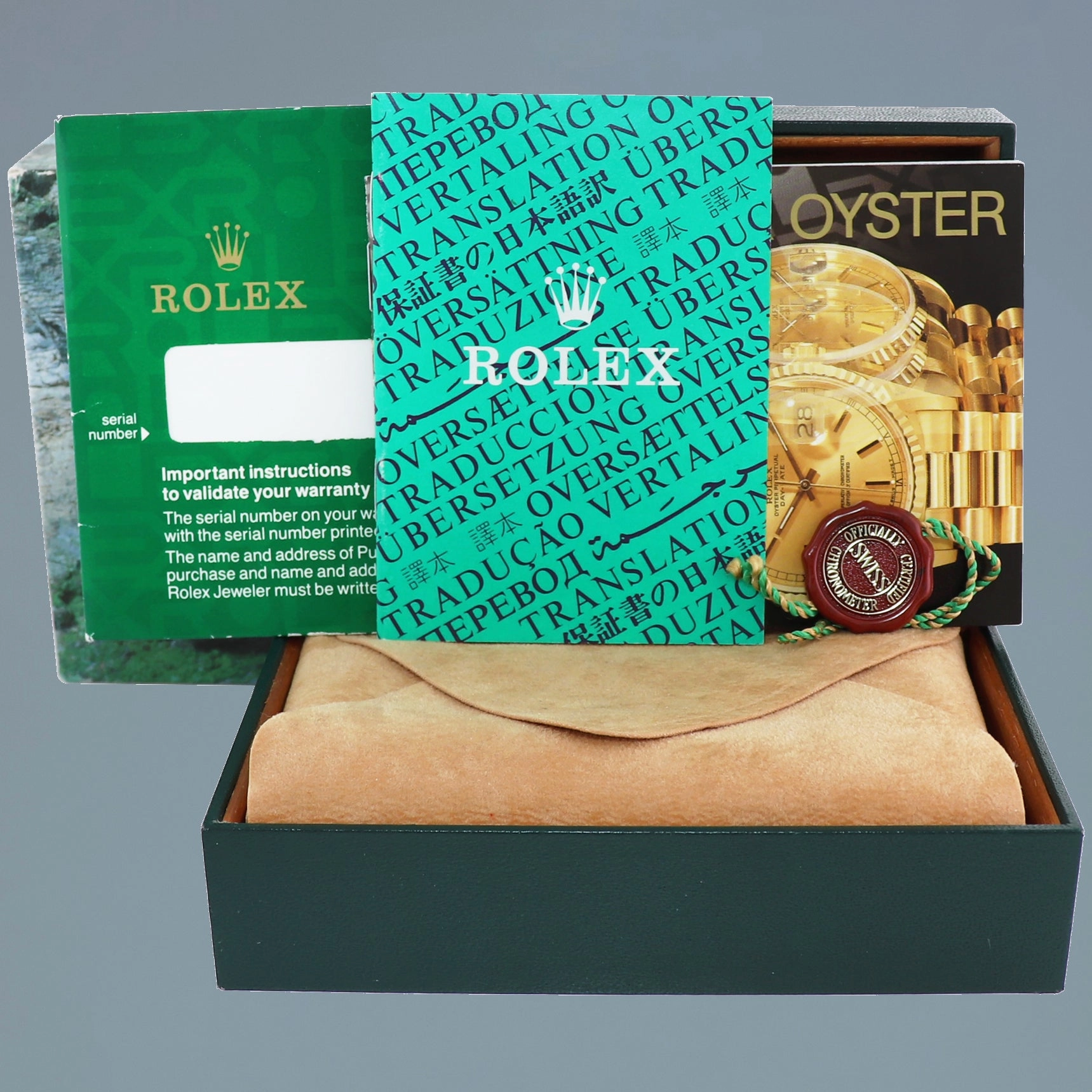 Rolex Submariner No-Date 2 Line Tritium Dial 14060 Steel Black 40mm Watch Box