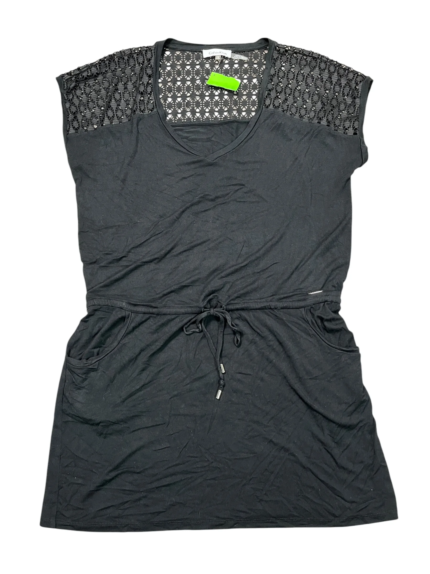 Romper By Calvin Klein In Black, Size:S