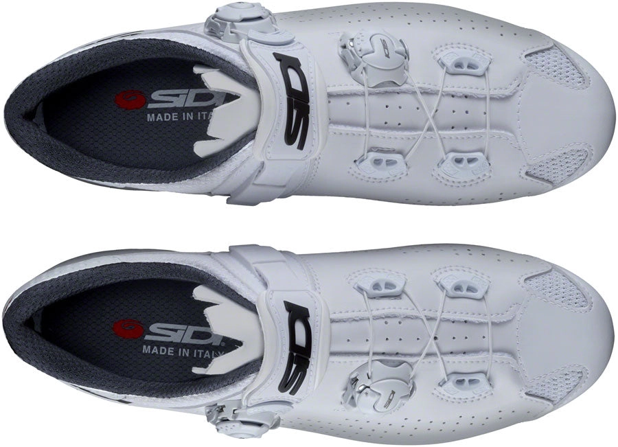 Sidi Genius 10  Road Shoes - Men's, White/White, 40.5