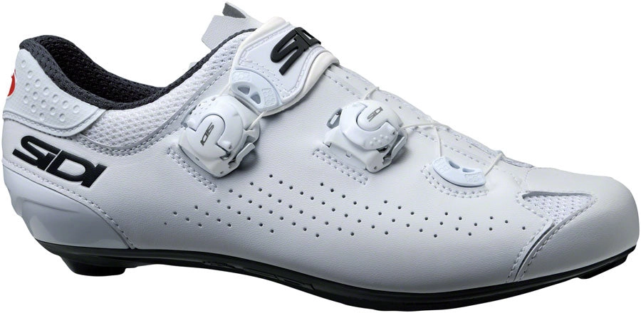 Sidi Genius 10  Road Shoes - Men's, White/White, 40.5